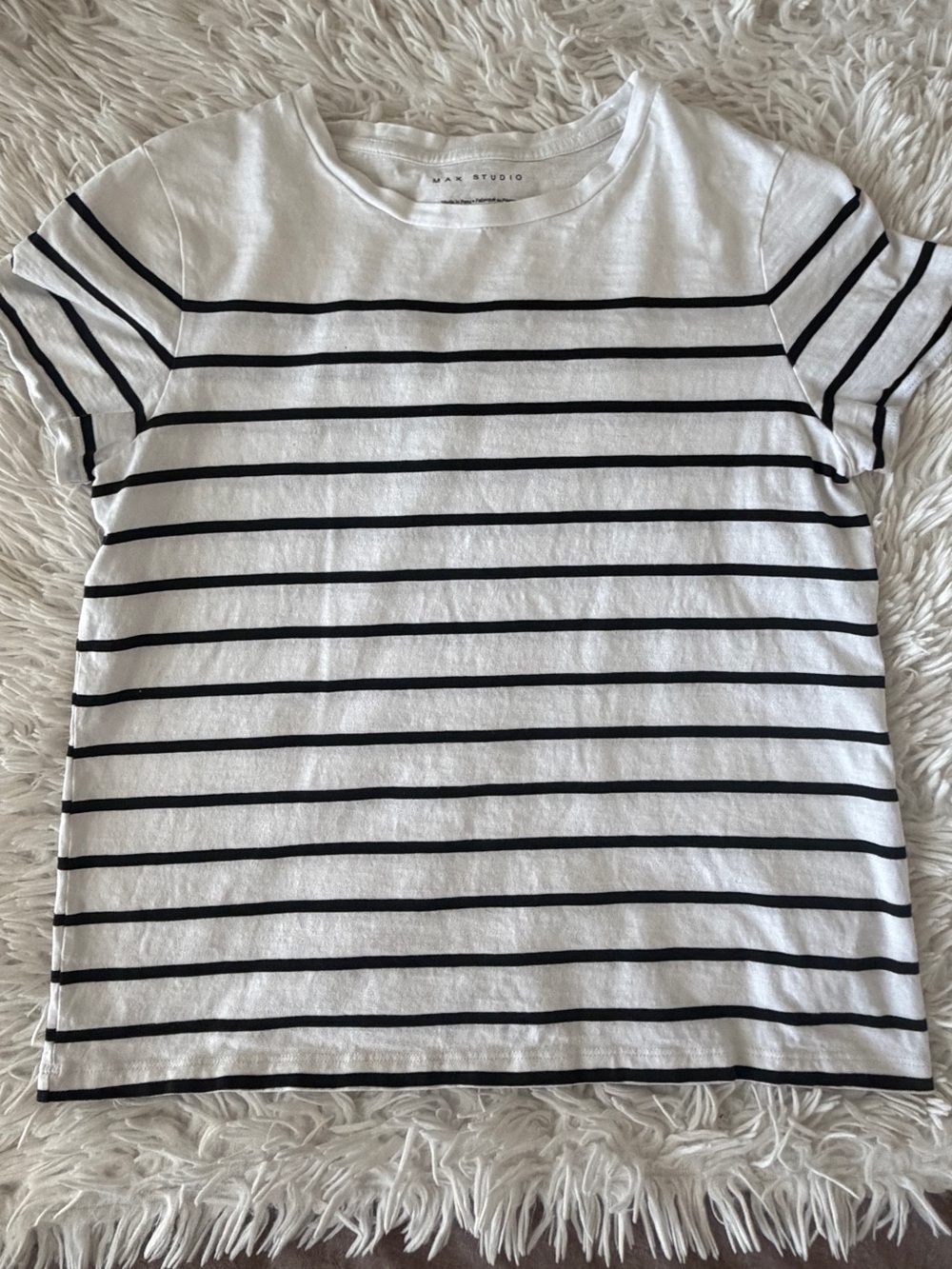 Woman’s Max Studio Tee 100% Pima Cotton